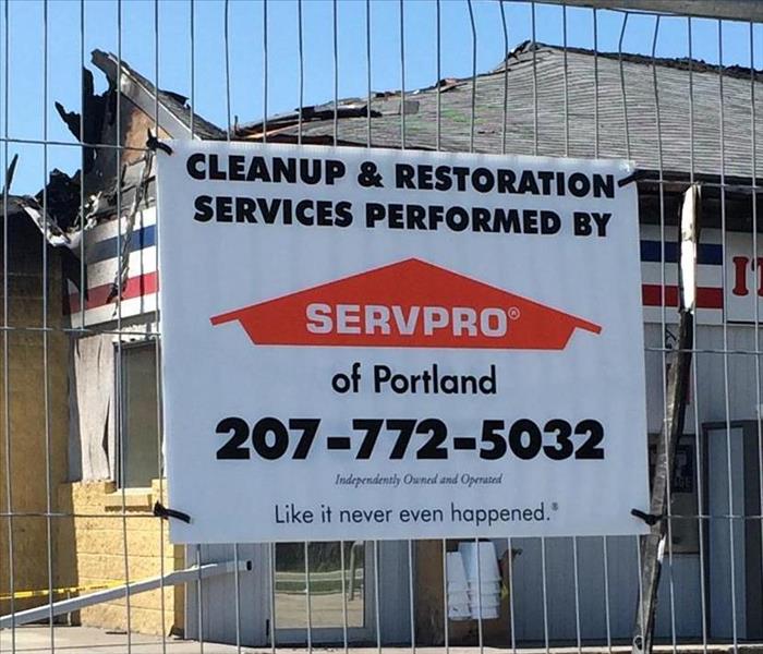 SERVPRO of Portland Signage